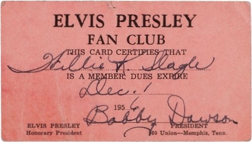 Elvis Presley Fan Clubs